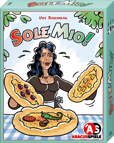 ABACUSSPIELE 08043 Sole Mio! - Juego de cartas sobre comida (contenido en inglés)