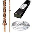 The Noble Collection - Arthur Weasley Character Wand - 16in (40cm) Wizarding World Wand With Name Tag - Harry Potter Film Set Movie Props Wands