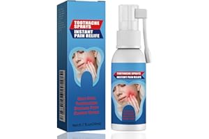 BIGYQIU Toothache Relieving Spray,Tooth Pain Relief,Toothache Relief,Pain Spray for Dental Pain Relief,Tooth Numbing Spray,Toothache Pain Relief for Adult,Strong Pain Relief for Toothache,Gum Pain Spray