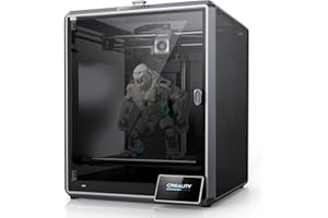Creality K1 Max 3D Drucker Druckgeschwindigkeit von 600mm/h Max. Fluss von 32mm³/s Automatisches Nivellieren Dual-Kühlung AI LiDAR AI Kamera Drucken Direkt aus der Box Baugröße: 300 * 300 * 300mm
