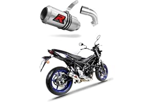 DOMINATOR EXHAUST SYSTEM SV 650 Marmitta Racing GP Dominator Exhaust Terminale di Scarico Silenziatore 2016-2023