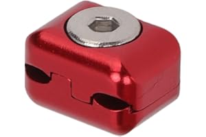 GONETRE ArcheryRest - Abrazadera de cable con hebilla de metal para tiro con arco, perilla de ajuste para arco compuesto