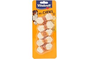 Vitakraft Deli Chews - Os à mâcher pour Chien au poulet - 70g