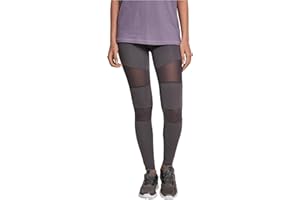 Urban Classics Leggings Mujer Tech Mech Mujer Leggins Negro Pitillo