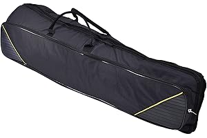 ZLXHDL Custodia per Trombone, Borsa a Tracolla Oxford Portatile per Trombone Contralto/tenore in 3 Colori, Custodia per Bocchino per Trombone(Nero)