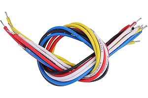 DILWE Cable de Guitarra Eléctrico, 10 Piezas Cable Ligero y Resistente, Conjunto de 10 Cuerdas para Guitarra, Bajo y Ukelele para Músicos Profesionales, Grabaciones y Conciertos