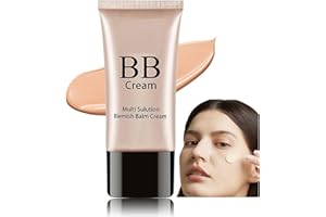 MRCUVARYAS BB Cream Light, BB Cream Foundation Cover Blemishes,Tinted Moisturiser Face Women,Color Correcting Cream Tinted Moisturiser Hydrating Concealer For All Skin Types Brightens&Evens Skin
