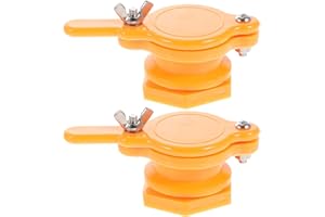 Happyyami 2 Pièces Seau À Miel avec Porte Réservoir De Miel Seau D'Embouteillage Miel Extracteur Robinet Miel Porte Miel Porte Seau Outils Apicoles Gallon Baril Robinet De Pompage Miel