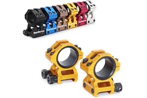 ‎WESTHUNTER WestHunter Optik Picatinny Zielfernrohr Montage, 25,4 mm 30 mm Präzision Zielfernrohr Ringe | 36 mm / 29 mm Center Höhe