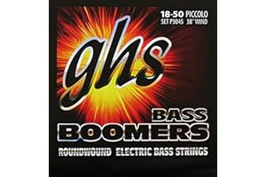GHS STRINGS GHS Bass Boomers P3045 Bass Guitar Strings Piccolo 18-50 Long Scale Plus