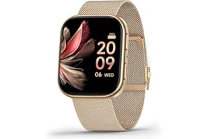 FITVII Health & Fitness Tracker (Answer/Make Calls), Smart Watch with 24/7 Heart Rate and Blood Pressure, Sleep Tracking Blood Oxygen Monitor, 120 Sport Mode Activity Tracker