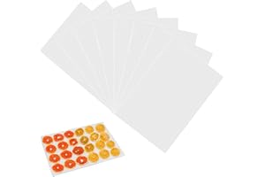 La Llareta Silikon Dehydrator Blätter, 8 Stücke/28.5 * 38.5cm Obst Dehydrator Matten, Antihaft Silikon Folie Rechteckige, Wiederverwendbare, für Obst Trockner, Dörrapparat