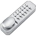 1-11 Digit Combination Coded Lock Zinc Alloy Password Door Lock Push Button Number Lock