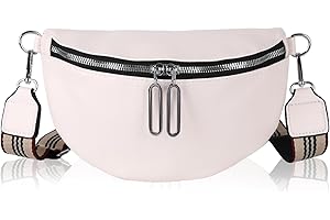 FADCAER Crossbody Bag for Women,Chest bag Fashion Waist Bag Shoulder Mobile Phone Bag Small Shoulder Bag with Adjustable and Removable Wide Strap