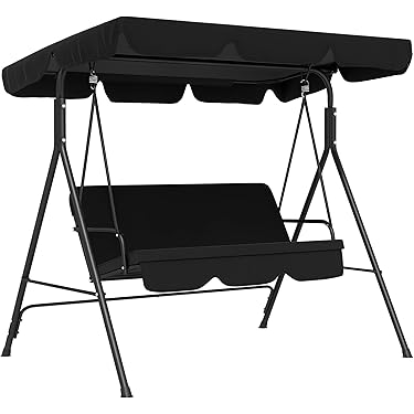 Aristo schommelbank outdoor ligbank tuinschommel incl. kussen
