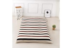 WYJHNL Coprimaterasso con Cerniera Coprimaterasso Antipolvere Adatto per Materassi Futon, Materassi Tatami, Materassi Morbidi, Fino a 10cm di profondità,3,90x200cm(35x79)