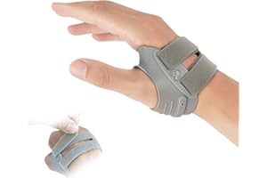 Wepai CMC Ortho Ortesi del Pollice,Ortesi per Artrite o Distorsioni, Stabilizzare l'articolazione Della Sella del Pollice e Posizionare il Metacarso per Alleviare il Dolore(mano destra,M)