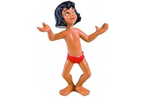 Bullyland 12380-Figura di Gioco, Walt Disney Jungle Book, Mogli, Circa 6,5 cm di Altezza, Figura Dipinta a Mano, Senza PVC, per Far Giocare i Bambini con la Fantasia, Colore Bianco, 12380