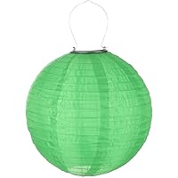 Solar Lampion LED Lampions Außen Garten Laterne,30cm Rund Ballform Lampenschirm Papierlaterner Papierlampen,IP55…