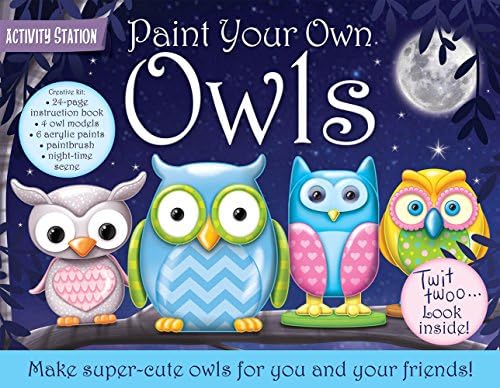 Paint Your Own Owls Set