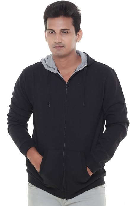 Buy Easy 2 Wear Men's Cotton Jacket without Hood (SIZE S to 5XL) (LIGHT  WEIGHT) at Amazon.in