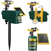 Dualpest An-B060 G&uuml;neş Enerjili ve Pilli Kedi K&ouml;pek Kuş tilki Domuz Sansar Tavşan Kovucu &hellip;