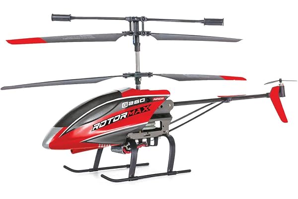 Educa Ninco - Hérisson R/C NINCOAIR ROTORMAX 2,4 GHz sans interférences jusqu'à 50 m, 38 x 15 x 8,5 cm, Multicolore (NH90136)