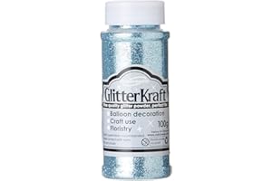 ELEGANZA Fine Quality Glitter, Light Blue, 3 x 3 x 9 cm