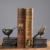 Lot De 2 Serre-Livres Arbre De Vie En Résine Bronze – Lourds, Antidérapants, Décoratifs Pour Bureau, Étagère, Bibliothèque