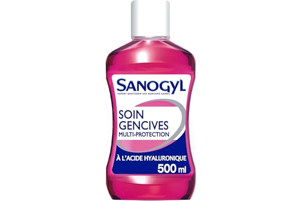 Sanogyl Bain de Bouche Soin Gencives Multi-Protection 500 ml