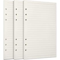 Raccoglitore Ad Anelli A5 In Pelle PU Rosa - Organizer Ricaricabile Per Documenti - Foto 5