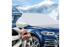 ZDQC Sonnenschutz Auto Frontscheibe,230x128cm Windschutzscheibe Sonnenschutz,Windschutzscheibenabdeckung,Autoscheibenabdeckung,Frontscheiben Hitzeschutz für UV-Strahlung,Sonne,Frost,Staub,Schnee