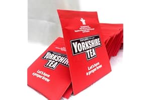 50 x Yorkshire - Individual Enveloped Tagged Tea bags By Shop4Choice