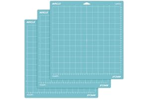 AIRCUT - Tappetino da taglio per Cricut Maker/Explore Air 2/Air/One, Leggero Cutting Mat per Cricut Joy Quilting Cricket taglio Mats per Cricut, Confezione da 3