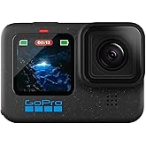 GoPro HERO12 Black - Action camera impermeabile con video Ultra HD 5.3K60, foto da 27 MP, HDR, sensore di immagine da 1/1,9",