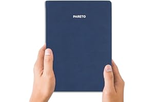 ‎PARETO Pareto Planer 2024 – Perfekt organisiert Ziele erreichen, Produktivität steigern, gute Gewohnheiten entwickeln | Buchkalender 2024, Wochenplaner, Tagesplaner, Erfolgsjournal, Organizer | Navy
