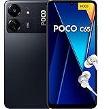 POCO C65 Smartphone 8+256GB, 6.74”Display, MediaTek Helio G85 Up to 2.0GHz, 50MP Dual Camera, 5000mAh, 18W, Nero (Black)