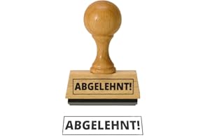 trendaffe Der Abgelehnt! Holzstempel