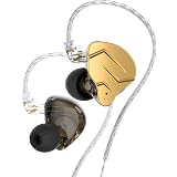KZ ZAS Auricolari In Ear con Filo,Professionali Cuffie con Filo In Ear,  Bassi Potenti, Suono Puro, Cuffiette con Jack 3.5mm ideali per  Musicista,Game(Nero, senza Microfono) : Amazon.it: Elettronica