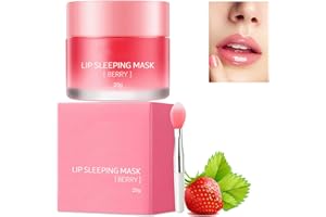 NEXOLLA Masque pour les Lèvres Crème Hydratante pour Lèvres Masque de Sommeil pour les Lèvres Traitement Intensif de Réparation des Lèvres pour Les Rides des Lèvres Ridules