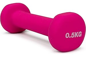 Mancuerna Neopreno Max Sports Hant 0.5 Kg Fucsia