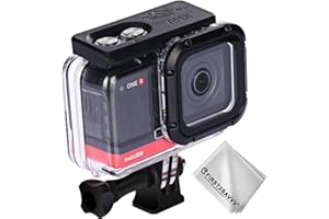 FIRST2SAVVV First2savv Custodia Protettiva Impermeabile per Insta360 One R Action Camera Case Subacquea