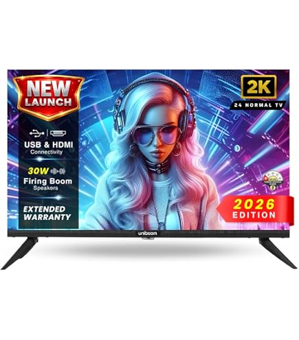 TV 22 inch IPS HD 1080P Screen,Small tv with Freeview Receiver,12