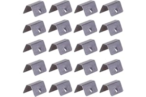 AOTISBAO NA 20 Stück Windabweiser Clips Regen Augenbrauen Clip Auto Zubehör