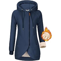 Veste Capuche Femme SCBFDI – Trench Coat Cintré, Manches Longues, Style Décontracté Tendance - 3