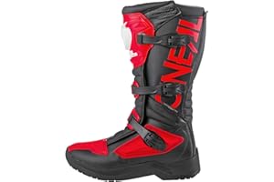 O'NEAL | Motocross-Stiefel | Motorrad Enduro | Innerer Knöchel-, Fuß, und Schaltzonenschutz, Perforiertes Innenfutter, hochwertiger Mikrofaser | Boots RSX | Erwachsene