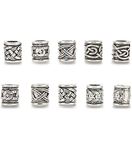 thumbnail interactive-video image 1 of UNICRAFTALE Over 80 Pieces 4 Sizes Stainless Steel Beads, Metal... 1 of 10