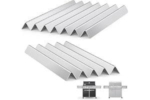 Nordic Bbq Store 12-pack flavorizer i rostfritt stål för Weber Summit 600-serien – E-640 S-640 E-650 S-650 E-660 S-660 E-670 S-670 gasgrilldelar, ersättning för Weber 67670