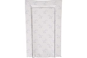 Red Kite Changing Mat Tree Tops. Unisex Baby Changing Mat (74 x 48 x 3.5cm) with Animal Pattern Design and Raised Padded Edges (White/Grey Zebra Design)