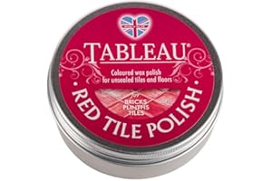 Tableau Red Tile Polish, Rejuvenate Red Tiles, Brickwork, Unsealed Concrete and More. 150ml